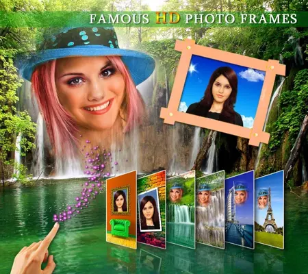 Famous HD Photo frames android App screenshot 0