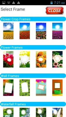 Famous HD Photo frames android App screenshot 6